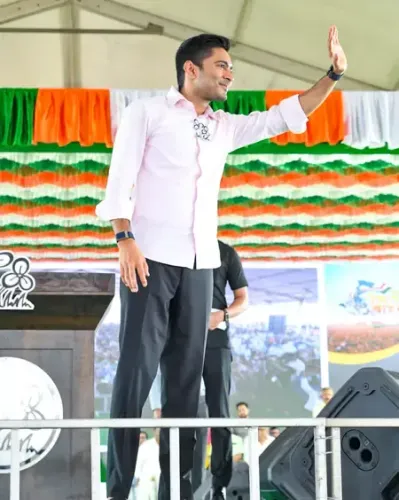 Abhishek Banerjee Launches Fierce Attack on BJP at Rally