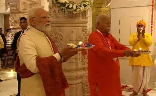 क्या पीएम मोदी ने अयोध्या में रामलला के दरबार में हाजिरी लगाई?