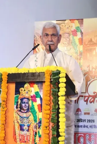 अयोध्या केवल तीर्थ नहीं, हमारी जड़ें और राष्ट्र की प्रेरणा : एलजी मनोज सिन्हा 