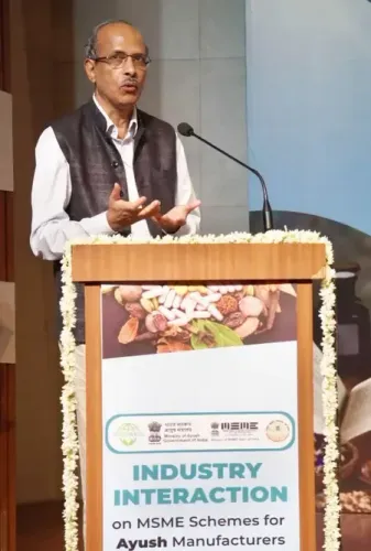 आयुष को बढ़ावा देने के लिए एमएसएमई योजनाओं पर संवाद, मंत्रालयों ने साझा किया विकास का रोडमैप