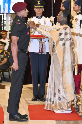 New Delhi : Gallantry Awards in Defence Investiture Ceremony - 2026 (Phase-1)