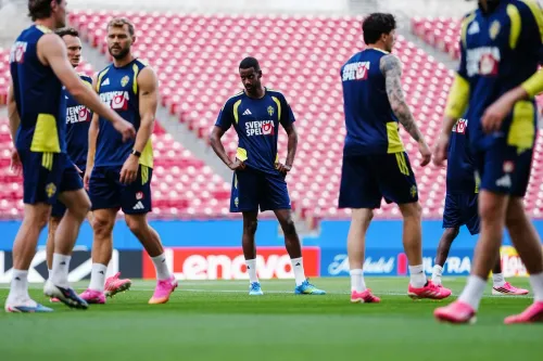 Dallas: FIFA World Cup - Sweden training session