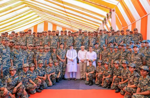 Bhuj: Amit Shah Inaugurates BSF Border Outposts
