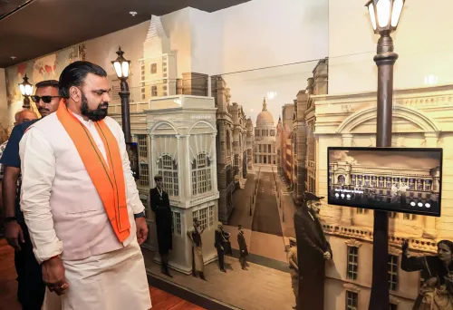 Patna: Chief Minister Samrat Choudhary's Visit to Bapu Tower