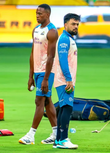 Bengaluru: Royal Challengers Bengaluru, Gujarat Titans Practice