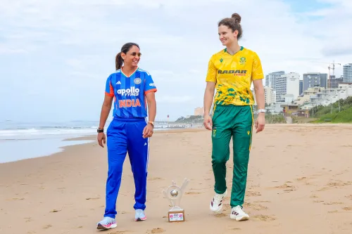 Durban: Captains' Photo Op Before SA vs IND T20I Series