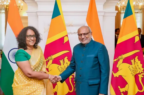 Colombo: Vice President Radhakrishnan engages with Sri Lankan PM