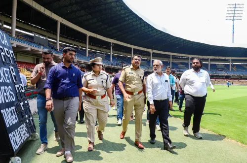 बेंगलुरु: एम. चिन्नास्वामी स्टेडियम में आईपीएल 2026 के लिए तैयारियों की समीक्षा