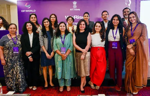 WeRise समारोह में मिताली राज, अन्ना रॉय और हेमंत कुमार रुइया