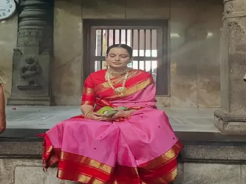 क्या कंगना रनौत ने बाबा बैद्यनाथ के दर्शन करके नया साल मनाने का आशीर्वाद लिया?