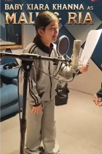 Baby Kiara Khanna Starts Dubbing for Virat Karrna's Epic Film 'Nagabandham'