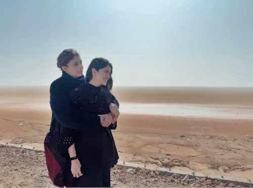 Bachchan Women Explore the Infinite White Salt Desert