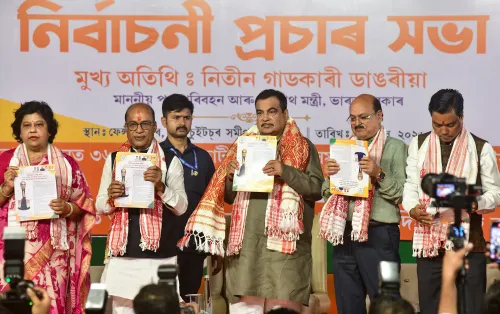 Support BJP for Assam's Bright Future: Nitin Gadkari