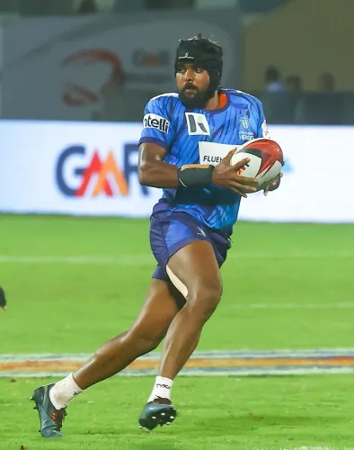 How is Sambit Pradhan of Hyderabad Heroes Making a Comeback in the Rugby Premier League?