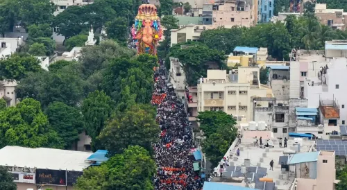 Hyderabad Ganesh immersion 2025: 30,000 police deployed as Bada Ganesh procession begins