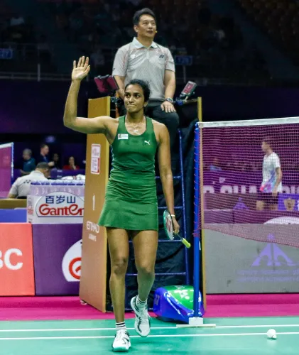 PV Sindhu storms into WC Round of 32 with 29-minute demolition