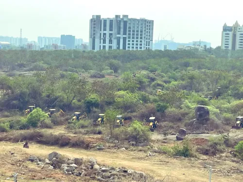 Bandi Sanjay and KTR Condemn Telangana's Environmental Actions