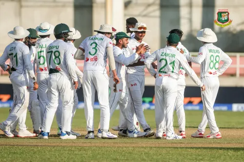 Bangladesh Secures Historic Test Victory Against West Indies to Level Series