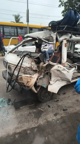 बांसवाड़ा में स्कूल वैन और ट्रक की टक्कर: छात्र हयन बसानिया की मौत, छह बच्चे घायल