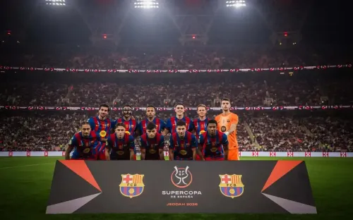 How did Barcelona secure their spot in the Spanish Super Cup final?