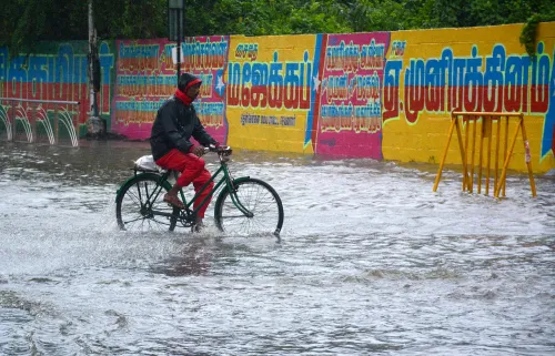 Why is Bathing Prohibited for the Fifth Day at Courtallam Waterfalls?