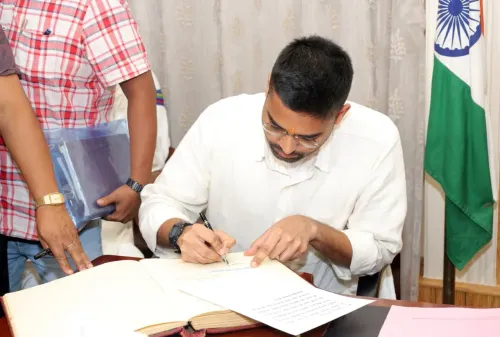Patna: Deepak Prakash takes oath as MLC
