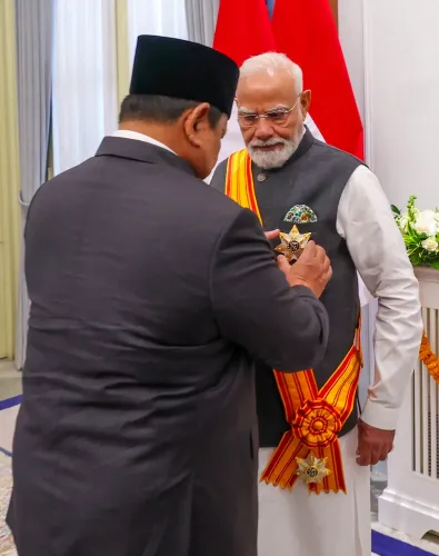 Jakarta: PM Modi conferred Indonesia's highest honour