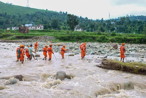 NDRF की 13वीं बटालियन का राजौरी में गहन तलाशी अभियान