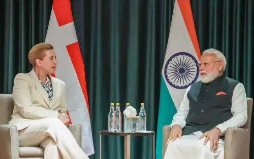 ओस्लो में मोदी और मेटे फ्रेडरिकसन की द्विपक्षीय बैठक