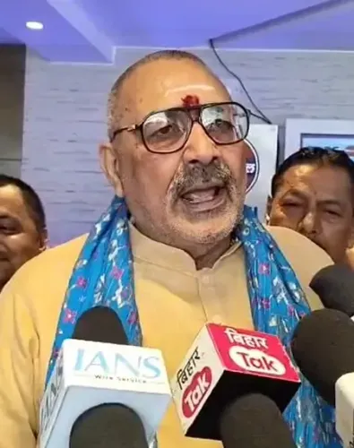 Giriraj Singh Supports Bengal BJP's Proposal for Separate Polling Stations for Hindu Voters