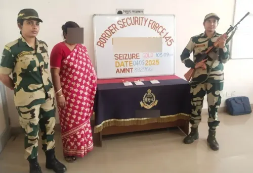 BSF Detains Bangladeshi Woman with 24 Carat Gold Bangles