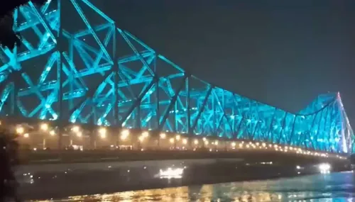 Howrah Bridge gets dynamic lighting: 3,825 luminaires light up Kolkata icon