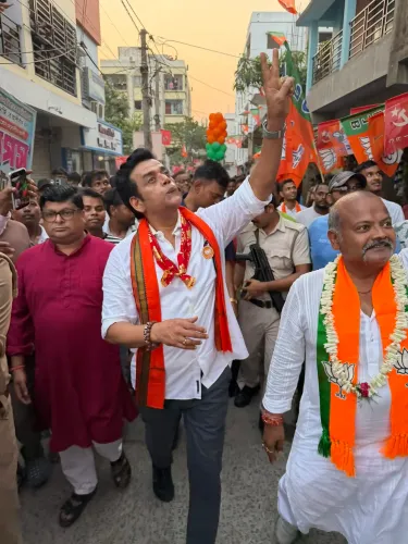 बंगाल विकास के लिए भाजपा सरकार जरूरी: रवि किशन का उत्तरी हावड़ा में हुंकार