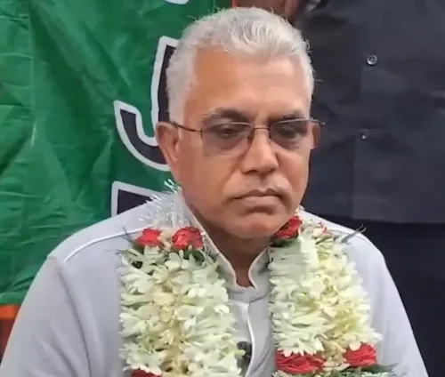 पश्चिम बंगाल में भाजपा की जीत: दिलीप घोष बोले — 'विपक्ष लगाता है आरोप, हम करते हैं काम'
