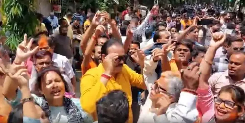 Bengal polls 2026: BJP leads in 147 seats vs TMC's 82 after 3 hours of counting