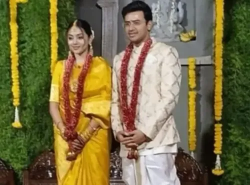 Bengaluru: BJP MP Tejasvi Surya Weds Carnatic Singer Sivasri Skandaprasad