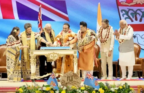 Did the President of the Republic of Fiji Attend the One World, One Family World Cultural Festival 2025?
