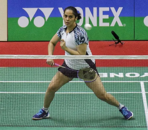 How Did Sachin Tendulkar Honor Saina Nehwal for Elevating Indian Badminton?