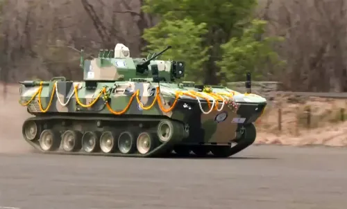 DRDO flags off advanced armoured platform in Ahilyanagar