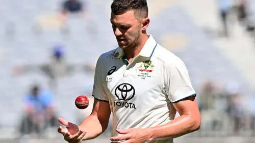 BGT: Cummins announces Hazlewood's exit from the series due to injury