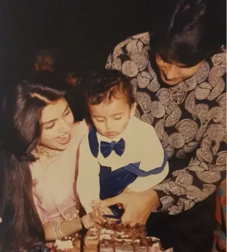 How Did Bhagyashree Celebrate Son Abhimanyu's Birthday?