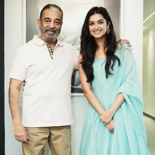 Bhagyashrii Borse joins Seyon: 'Promise to make you proud,' she tells Kamal Haasan