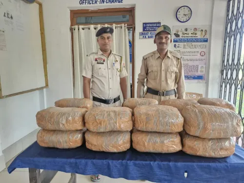 दक्षिण त्रिपुरा में भारत-बांग्लादेश सीमा के पास 34 किलो गांजा बरामद, तस्करों की तलाश तेज
