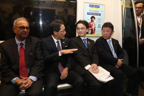 क्या दिल्ली मेट्रो भारत-जापान के गौरवपूर्ण सहयोग का प्रतीक है? जापानी विदेश मंत्री ने की यात्रा