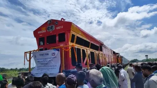 कोलकाता से बिराटनगर: भारत की पहली सीधी कंटेनर मालगाड़ी नेपाल पहुँची, भारत-नेपाल व्यापार में नया मील का पत्थर