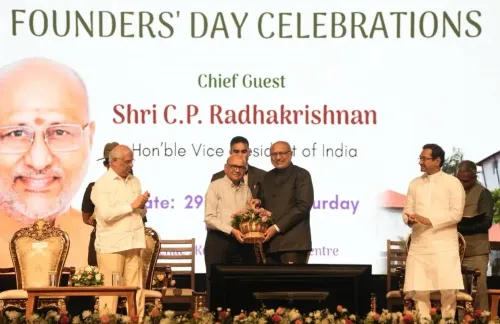 उपराष्ट्रपति राधाकृष्णन ने KVIT के 'अरीवुकुडम' का उद्घाटन किया, बोले — रिसर्च और इंडस्ट्री-एकेडेमिया सहयोग से बनेगा विकसित भारत
