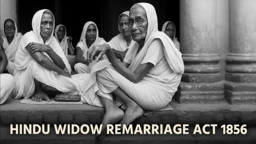 क्या भारत में विधवा पुनर्विवाह को मिली थी कानूनी मान्यता?