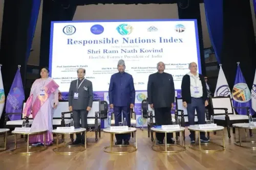 क्या भारत ने वैश्विक उत्तरदायित्व को बढ़ावा देने के लिए 'रिस्पॉन्सिबल नेशंस इंडेक्स' का शुभारंभ किया?