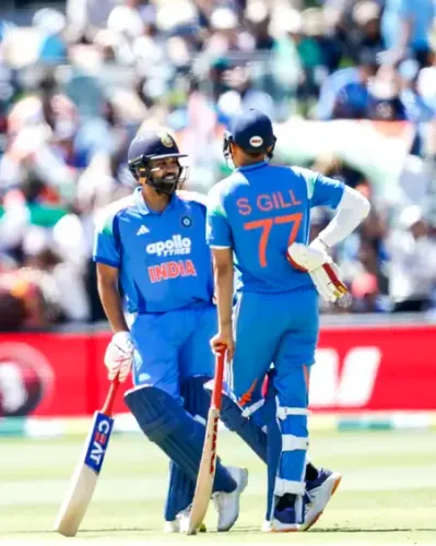 भारत बनाम ऑस्ट्रेलिया: वनडे फॉर्मेट में रोहित शर्मा ने तोड़ा गांगुली का रिकॉर्ड