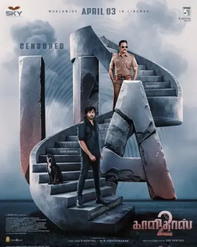 Get Ready for 'Kaalidas 2': Bharath's Thrilling Sequel Receives U/A Certification